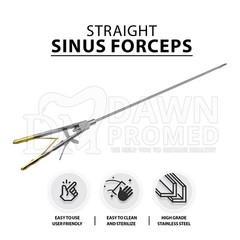 Laparoscopic Sinus Surgery Needle Holder Straight 20″ V Type 5 X 330mm Forceps