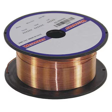 Westward 30Xn93 Mig Welding Wire, Carbon Steel, 0.035 In.