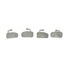 20 Sets Dental Orthodontic Buccal Tubes 1st 2nd Molar MBT Roth 022 Bondable Mesh