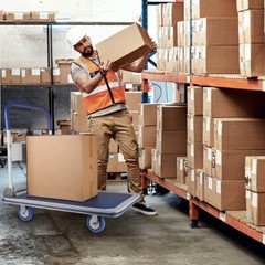 Folding Hand Truck Dolly Cart with Wheels Luggage Cart Trolley Moving 660lbs