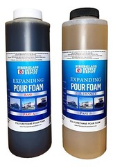 Liquid 2Lb Density Expanding 2 Part Closed Cell Polyurethane Pour Foam:Qt. Kit