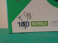 Medline FitGuard Touch Exam Nitrile Gloves, , LARGE, 98 Gloves (open box)