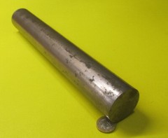 4140/4142 Alloy Steel Rod, 1 3/4″ Diameter +/-.007″ x 1 Ft Length