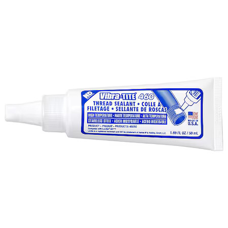 Vibra-Tite 46050 Pipe Thread Sealant, 460, White, Paste, 1.7 Fl Oz, Tube