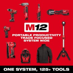 Milwaukee 3154-20 M12 12V 75′ Drain Camera w/ PACKOUT Compatibility – Bare Tool