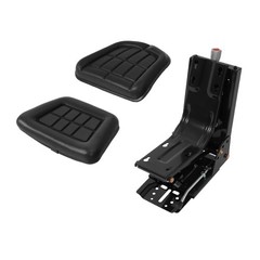 Black Tractor Suspension Seat For Ford / New Holland 3000 3600 3610 3900 6000