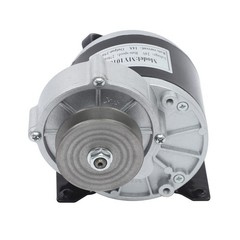 Brushed Motor Gear Reduction Electric Motor Gear Motor w/ Belt Pulley 24VDC 250W