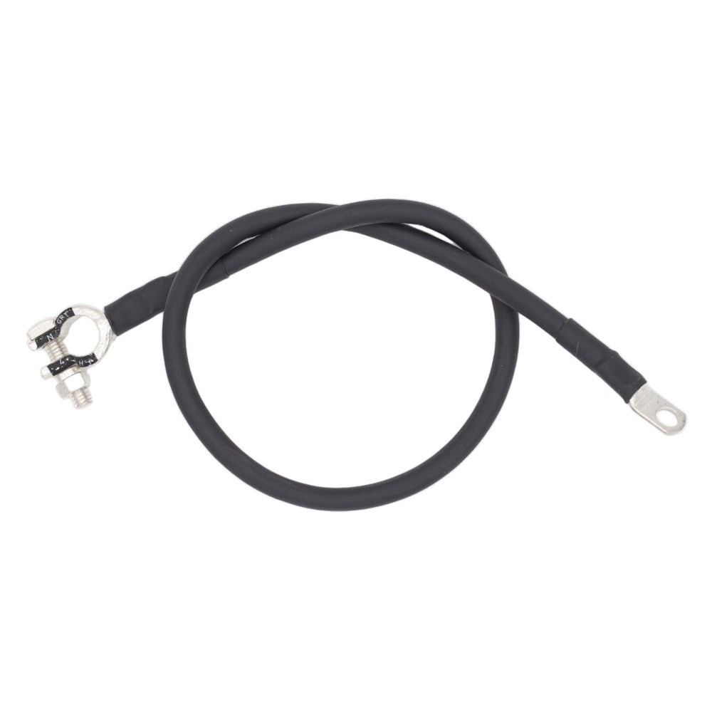 4 AWG Gauge Custom Battery Cable Black Negative Terminal Car Power Wire Inverter