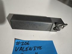 valenite LT-16 Indexible Carbide Lathe Toolholder 5”OAL 1”Shank Threading Turnin