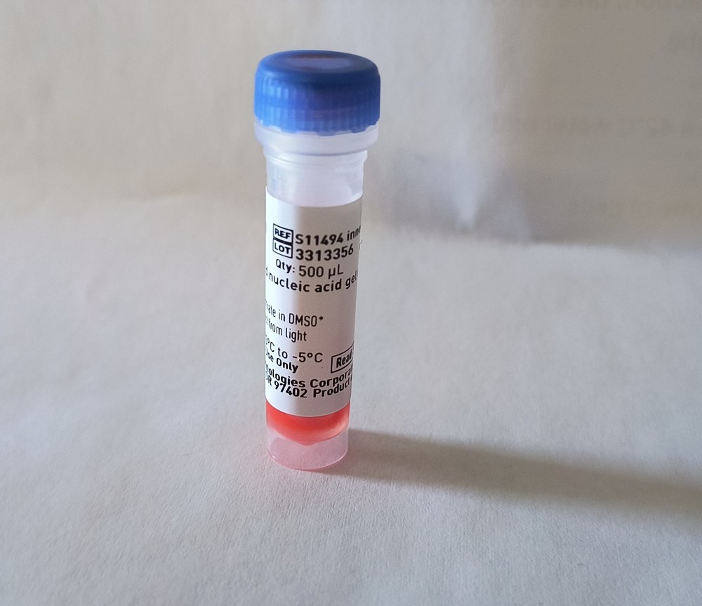 SYBR Gold Nucleic Acid Gel Stain (10,000X Concentrate) 500ul Invitrogen S11494