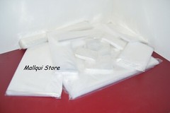 100 Clear 3 x 36 Plastic Poster Sleeves Poly bags open top Uline 2 MIL Thick