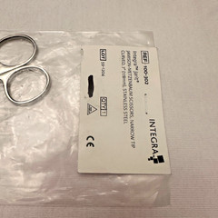 Jarit Integra 100-302 Jamison-Metzenbaum Scissors Narrow Tip Curved 7″