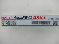 Nachi 0798928 , AQRVDBL4D1020 ,10.20mm Solid Carbide AquaREVO Burrless Drill Bit