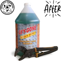 Quality Chemical Oxy-Gone Rust Remover and Metal Treatment/Rust Repair/Prepares