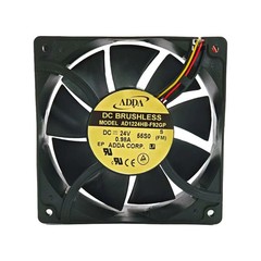 1PCS ADDA AD1224HB-F92GP 24V DC 0.98A 3-wire cooling fan 12038 12CM