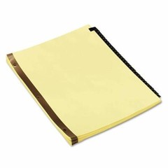 Universal Office Products 20822 Leather-look Mylar Tab Dividers, 31 Numbered