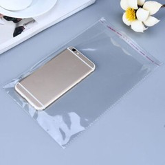 100pcs Resealable Poly Bag Transparent Plastic OPP Bags Self Adhesive Seal 2 Mil