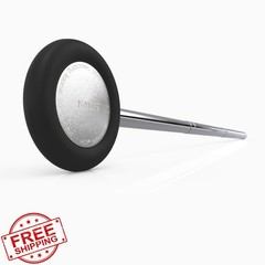 MDF Instruments Babinski Reflex Hammer Black built-in brush