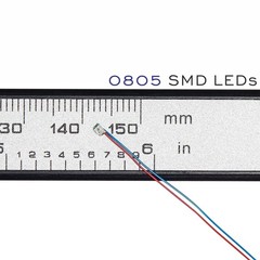 25PCS Pre-Wired 0805 SMD LEDs(Light Mode: Continuous Warm White Light) Micro …