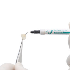 Vincismile TopCEM Dental Try-In Veneer Try-In Gel Match to Final Cured Cement.2g