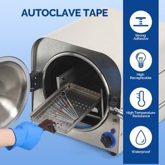 Dental Instruments Identification Tape Autoclavable 0.24″ 0.40″Width 10 Colors