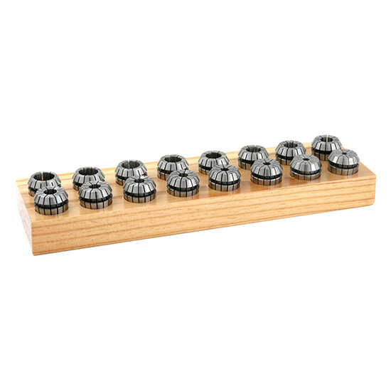 TECHNIKS 18 PIECE SUPER PRECISION ER32 COLLET SET 7/32″ – 3/4″ X 1/32 .0002″ CNC