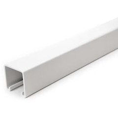 Single Channel Strut, Solid, Steel, Painted, None Hole Size, White, Fs-200 Wt
