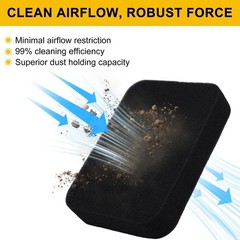 Air Filter for Honda GX390 GX340 GX270 GX240 Engine Generator Parts