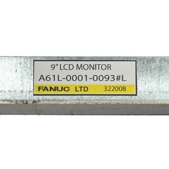 Vertex TFT Fanuc A61L-0001-0093 8.4″ LCD Monitor Fanuc 18M/18T Open Frame, 24VDC
