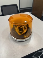 443312-02 Federal Signal Amber Halogen Beacon Light 12 Volts