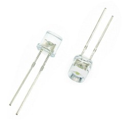 100pc 1K Min 5mm Flat Top White Red Pink Yellow Blue Wide Angle Light Lamp Diode