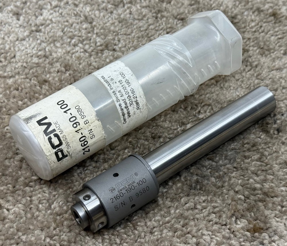 PCM GenSwiss SWISS-TYPE INTERNAL ROTARY BROACH TOOL HOLDER – RBH-2160-190-100