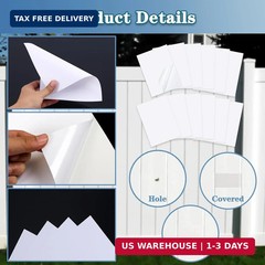Vinyl Siding Repair Patch Kit, Vinyl Siding Repair Kit Self-Adhesive Vinyl Sidin