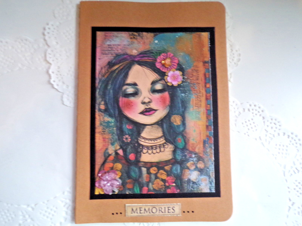 Junk Journal blank for you to finish 5.5 x 8