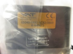 VAT 65040-PA52-ACB2 Pendulum Control and Isolation Valve Copper Unassembled Used