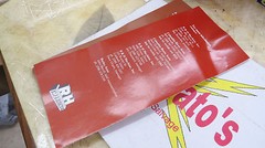RH Machine pamphlets, chisel point & ripper point