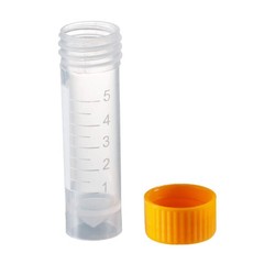 Durable 5ml Flat Bottom Plastic Vials with Screw Caps – Ideal for Solid & Liquid