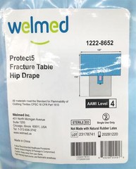 Welmed 1222-8652 Protect5 Fracture Table Hip Drape – Lot of 2