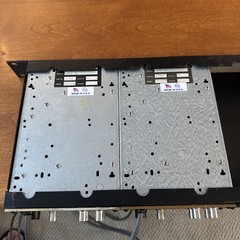 Pelco DA104DT Distribution Amplifiers (2) In A Rack Mount Untested Both Power On