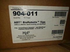 BIOROBOTIX MBP / ART 904-011 TIPS – CASE OF 10 PACKS – 1000ul liquid sensing