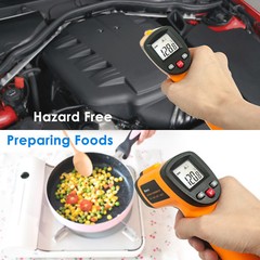 Helect Infrared Thermometer Non-contact Digital Laser Infrared Temperature Gun