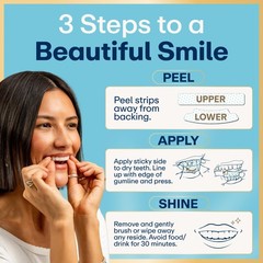 Lumineux Teeth Whitening Strips Kit – 9 Treatments 1 Count (Pack of 9), Clear