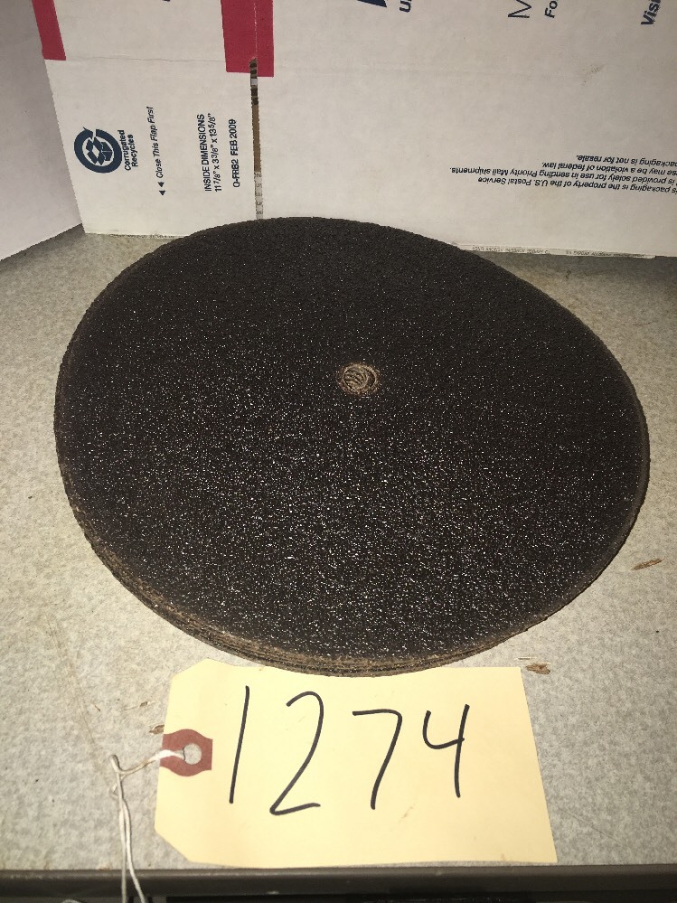 lot of 8 3M Disc closed coat heavy fibre aluminum oxide – c type 36 Grit nh21