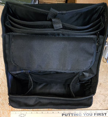 Uncle Mike’s Nylon Black Deluxe Car Seat Organizer 52562 NEW 14″ x 12.5″ x 8.5″