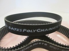 Gates Poly Chain, 3080-01126, Black Timing Belt, 8MMP x 36MMW, New, Lot of 3