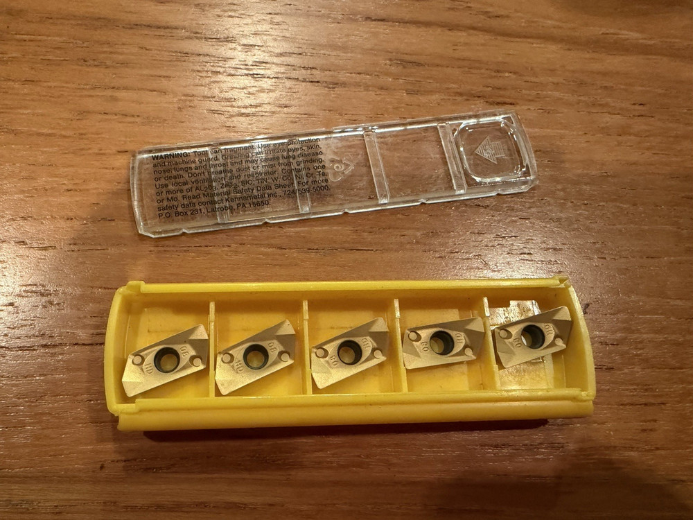 Kennametal EDPT140408PDERHD KC725M CARBIDE INSERT Mill Insert EP1408EHD 5pcs