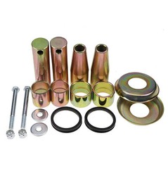 For Bobcat T550 T590 T595 Bobtach Pin & Bushing Rebuild Kit Skid Steer Pivot
