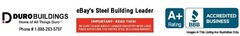 S-Style Steel Arch Engineered Duro Span DIY Building Erection-Foundation Manual
