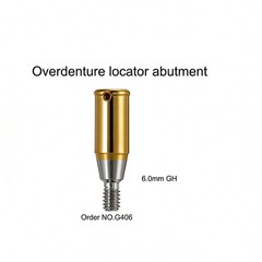 Hiossen ET titanium Locator Abutment Interna Hex Morse Taper Implant Overdenture