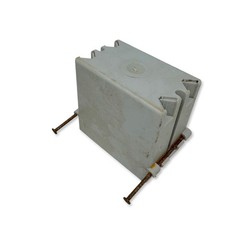 LOT 7 CANTEX EZ23SN 1-Gang New Work PVC Electrical Switch Outlet Box 23 Cu. In.
